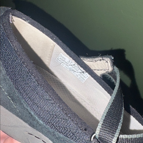 Dansko Hazel Mary Jane’s Suede Mesh Comfort Shoe Size 37 - Picture 4 of 5